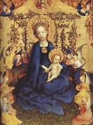 Stefan Lochner The Virgin of the Rose Garden (mk08) oil painting
